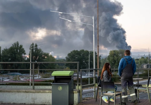 Ukraina: mieszkańcy Kijowa od prawie dwóch tygodni ukrywają się przed rosyjskimi rakietami i dronami