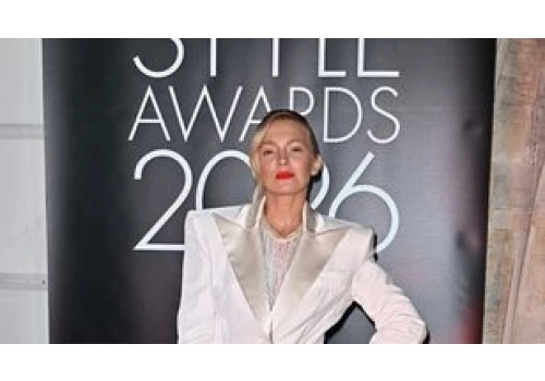 Barbara Kurdej-Szatan w zaskakującym komplecie na gali ELLE. Odważna biel garniturowego kompletu