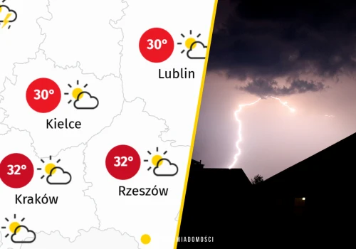 Po fali upałów uderzą ulewy i burze. W tych regionach pogoda będzie dziś niebezpieczna