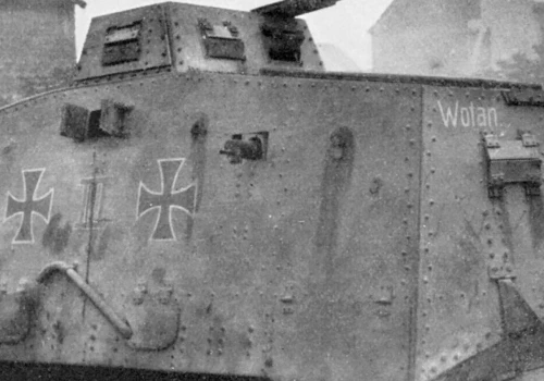 A7V – pierwszy i jedyny niemiecki czołg z I wojny światowej