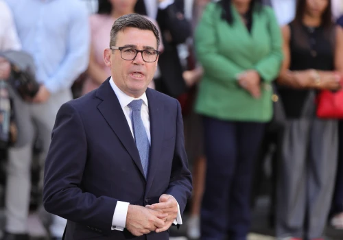 Premier Wielkiej Brytanii Andy Burnham ogłasza 