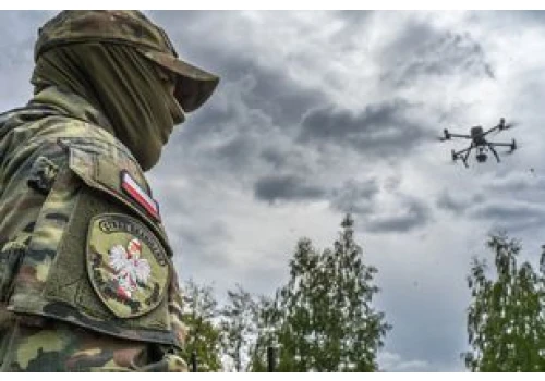 Niemiec zwiedzał fort w Siedliskach koło Przemyśla ze sporą porcją marihuany