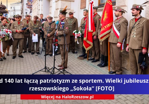 Od 140 lat łączą patriotyzm ze sportem. Wielki jubileusz rzeszowskiego „Sokoła”