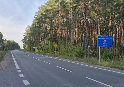 Warmińsko-mazurskie. DK65 rozbudowana