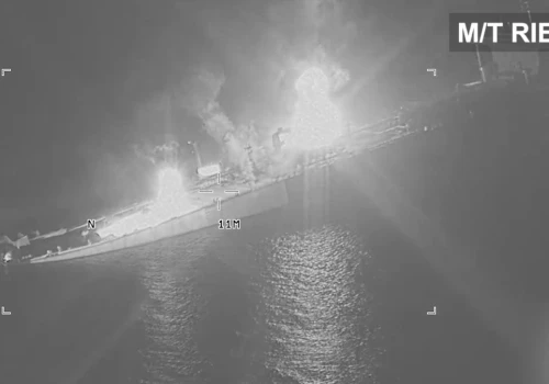USA zatopiły irański tankowiec. Iran odpowiedział ostrzałem Jordanii
