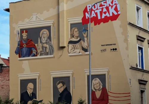 Polska na tak! Jest nowy mural w Legnicy, a w sobotę będzie Telewizja Polska