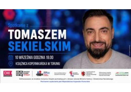 Toruń. Tomasz Sekielski spotka się z czytelnikami