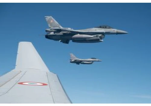 Polskie F-16 nad Morzem Czarnym. Nie były tam same
