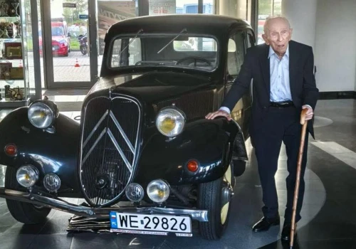 Longin Bielak ma 100 lat! Od Citroëna 11 BL do Monte Carlo
