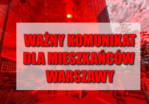 Ważny komunikat dla mieszkańców Warszawy. Od czwartku zawyją syreny. Miasto podało dzielnice i godziny