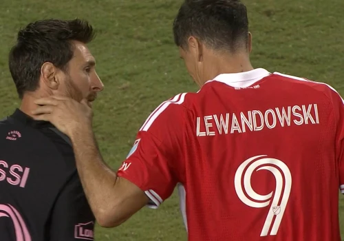 Tak Lewandowski zachował się po meczu z Interem Miami. 