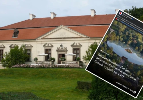 Miliarderzy zbudują muzeum pod Warszawą. Wykorzystają zabytkowy pałac