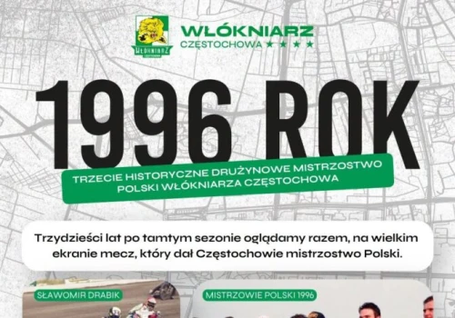 Ten mecz dał Włókniarzowi mistrzostwo. Po 30 latach kibice obejrzą go razem