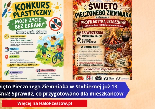 Święto Pieczonego Ziemniaka w Stobiernej już 13 września! Sprawdź, co przygotowano dla mieszkańców
