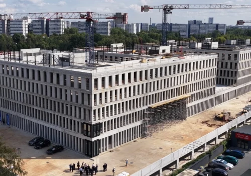 Prokuratury w Katowicach czeka przeprowadzka. Nowy gmach osiągnął docelową wysokość