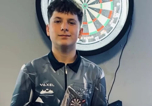 Kacper Kwiatkowski z Ciechanowa w kadrze Polski na Mistrzostwa Świata JDC w darcie!