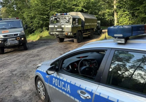 Mina na placu budowy. Na miejsce wezwano saperów