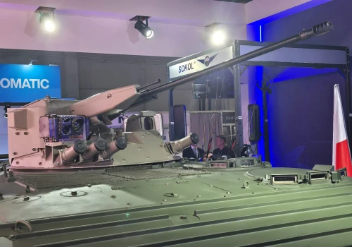 MSPO 2026: Niewiadów Polska Grupa Militarna zaprezentowała wieżę DVK-30 do BWP-1