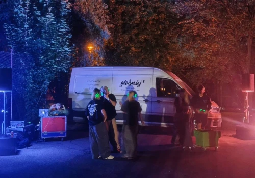 Pierwsze Silent Disco w Nowym Sączu! Gorzków zatańczył w słuchawkach