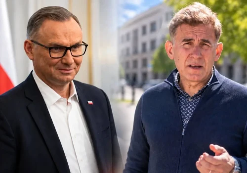 Gra o PKOl. Andrzej Duda odpowiada Korzeniowskiemu: „Posuwa się do pomówień”