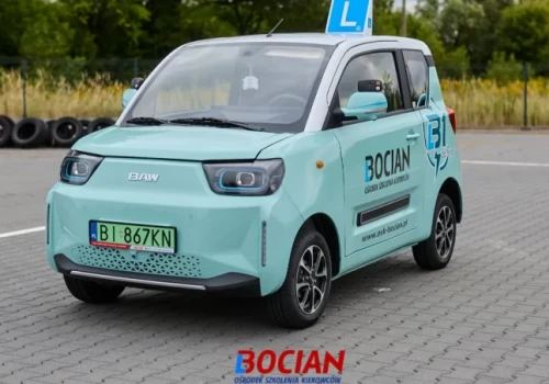 Prawo jazdy od 16 lat w Łomży? Kategoria B1 na elektryku!