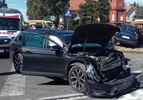 Wypadek w Borkowie Nowym