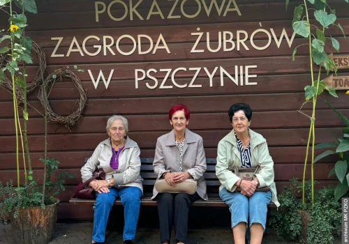 PZKO z Lutyni Dolnej na wycieczce w Pszczynie. Zamek, żubry i zabytkowy rynek