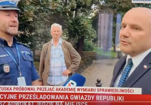 Gosek kozaczył, a potem… Co za riposta, od razu zwiał po TYCH słowach policjanta. „Pan mnie…”