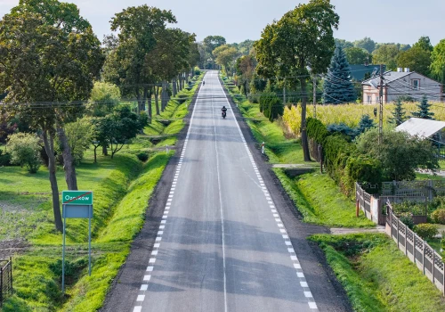 Droga pod Łodzią wyremontowana