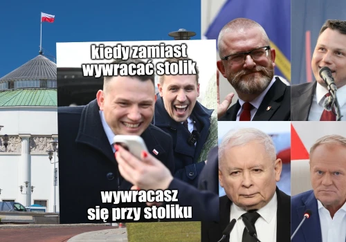 Sondaż: PiS utknął przy 17% i nie odrabia strat, obie Konfederacje tracą poparcie
