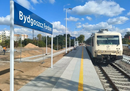 Bydgoszcz: Koniec odbudowy mijanki Fordon