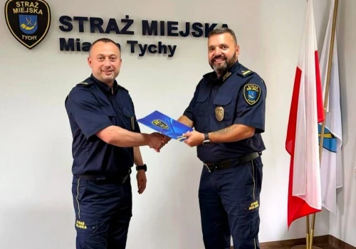 Jest nowy zastępca komendanta Straży Miejskiej w Tychach. Z jednostką związany od ponad 20 lat
