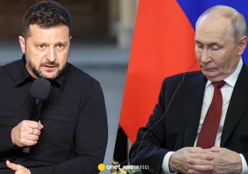 Wołodymyr Zełenski gotów na rozmowy z Władimirem Putinem. Wskazał miejsce