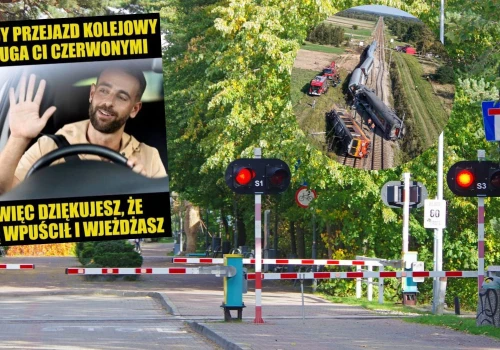 Kierowcy, którzy nie potrafią bezpiecznie przejechać przez tory zaczną tracić prawo jazdy