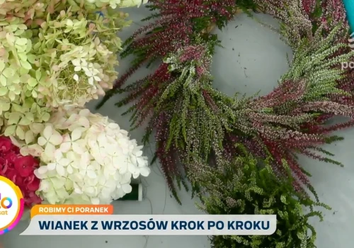 Jesienne wianki z hortensji i wrzosów. Jak zrobić je samodzielnie?