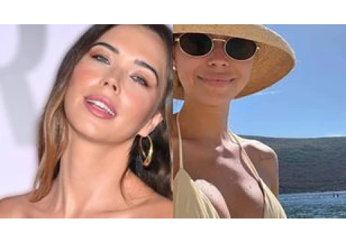 Sandra Kubicka paraduje w kusych ciuchach na wywczasie. Poza Polską czuje się wyśmienicie
