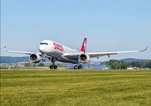 SWISS: Trzeci Airbus A350 już w Zurychu (zdjęcia)