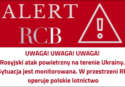 Alarm! Zagrożenie atakiem z powietrza. W nocy mieszkańców lubelskiego obudziły syreny