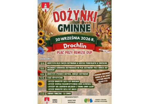 Rolnicy podziękują za tegoroczne plony. Znamy program nadchodzących Gminnych Dożynek w Drochlinie
