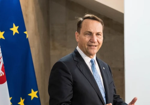Sikorski w Kijowie, padły słowa o UPA. 