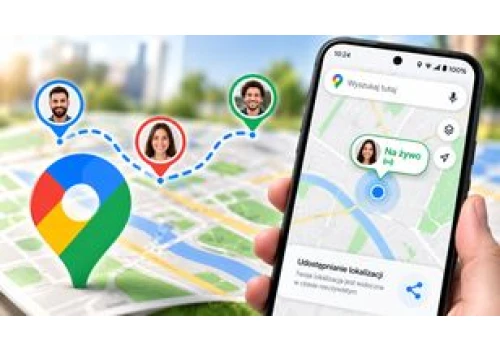Mapy Google: Jak udostępnić lokalizację na żywo w telefonie?