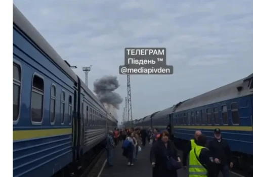 Atak na pociąg do Warszawy. Uderzyli pod polską granicą! (WIDEO)
