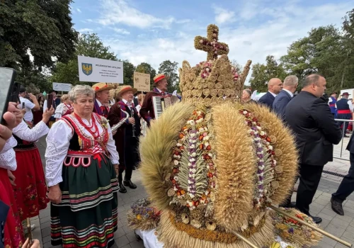 Trwają Dożynki Polskie w Spale 2026. Minister mówi o pomocy dla rolników