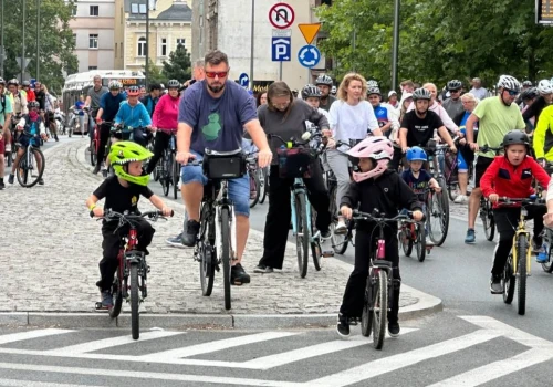 VI Opolski Rajd Rowerowy – mnóstwo cyklistów na ulicach miasta