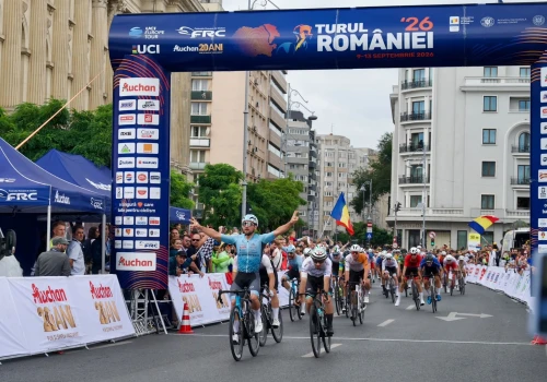 Tour of Romania 2026: Radosław Frątczak najlepszy na finiszu w Bukareszcie!