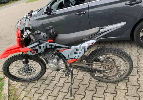 15-latek na crossie zatrzymany przez policję. Lista problemów długa