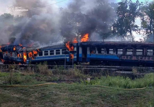 Rosjanie zaatakowali pociąg relacji Kijów - Warszawa