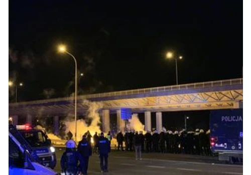 Kraków: Sfrustrowani kibice 