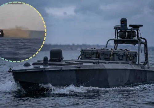 Ukraina wygrała morską bitwę dronów! Rosyjski bezzałogowiec poleciał na dno morza czarnego!