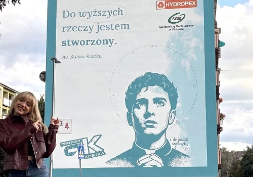 Ołówek w ręku Boga. Amelia Wiśniewska i jej mural